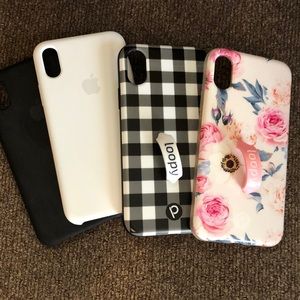 ❌SOLD Lot of iPhone X cases Apple & Loopy